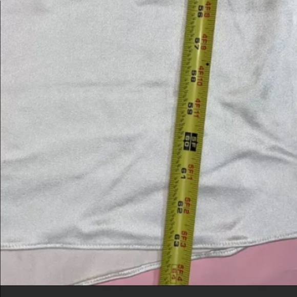 Satin Off-the-Shoulder Gown - Picture 8 of 9